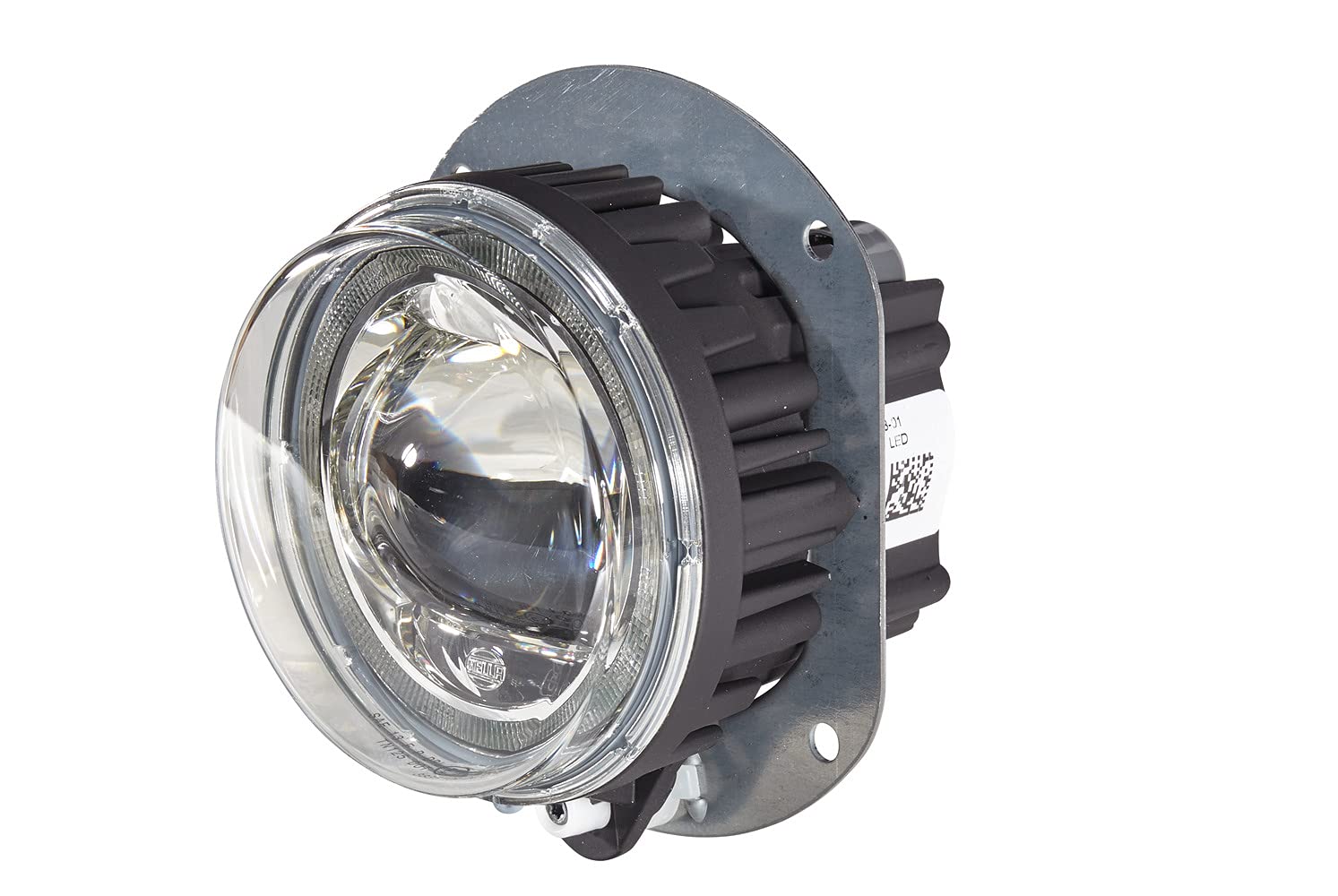 HELLA LED Nebelscheinwerfer - 90mm Performance L4060 - 12V / 24V - rund - SAE - glasklare Streuscheibe - glasklar - Stecker: FEP - beidseitig - 1N0 011 988-001 von Hella