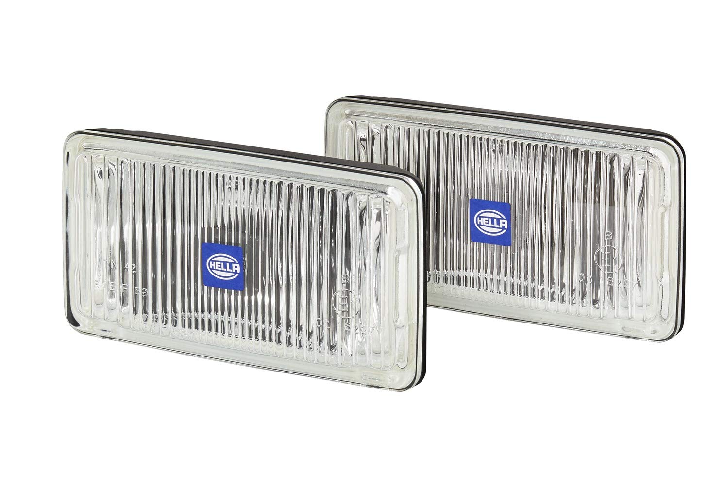 HELLA Halogen Nebelscheinwerfersatz - Comet 450 - 12V - ECE - links/rechts - Set - Menge: 2 - 1NB 005 860-601, Schwarz von Hella