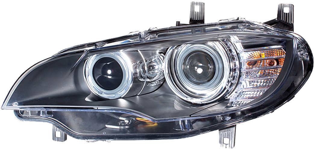 HELLA 1ZS 009 645-521 Bi-Xenon/LED Scheinwerfer - für u.a. BMW X6 (E71, E72) - ECE/CCC - für Rechtsverkehr - rechts von Hella