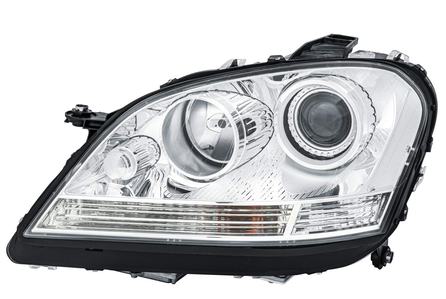 HELLA 1ZS 263 036-311 Halogen/FF/Bi-Xenon Scheinwerfer - für u.a. Mercedes-Benz M-Class (W164) - ECE/CCC - für Rechtsverkehr - links von Hella