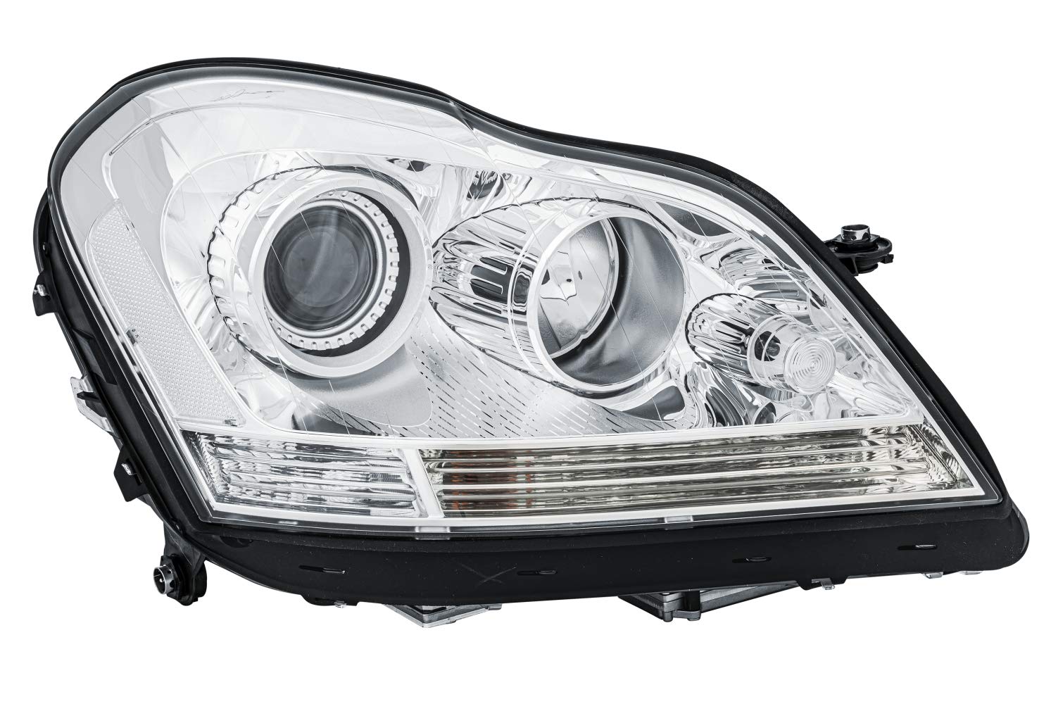 HELLA 1ZS 263 400-321 Bi-Xenon/Halogen/FF Scheinwerfer - für u.a. Mercedes-Benz GL-Class (X164) - CCC/ECE - für Rechtsverkehr - rechts von Hella