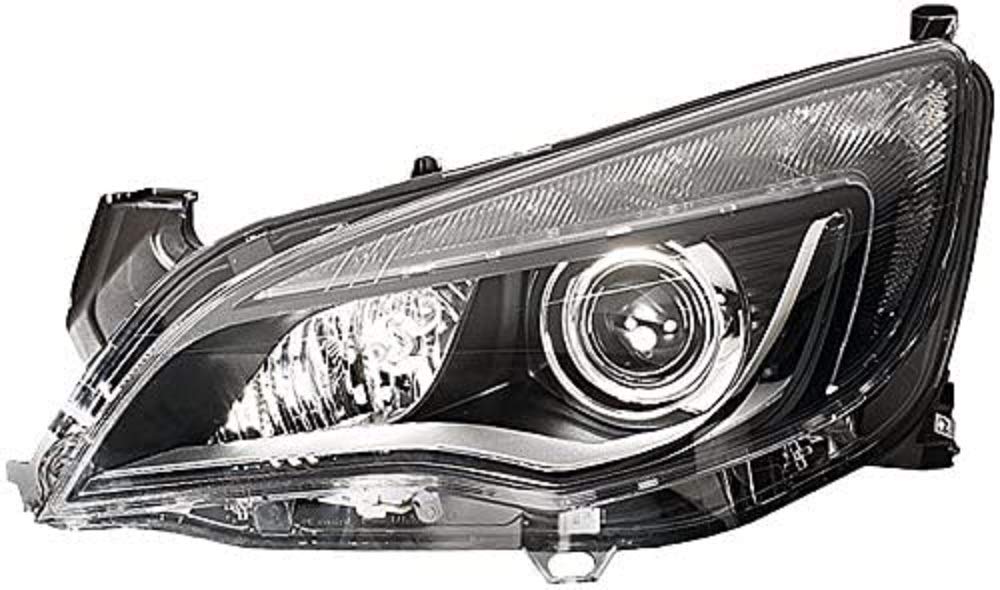 HELLA 1ZT 010 012-411 LED/Bi-Xenon Scheinwerfer - für u.a. Vauxhall Astra Mk VI (J) (P10) - CCC/ECE - für Rechtsverkehr/für Linksverkehr - links von Hella