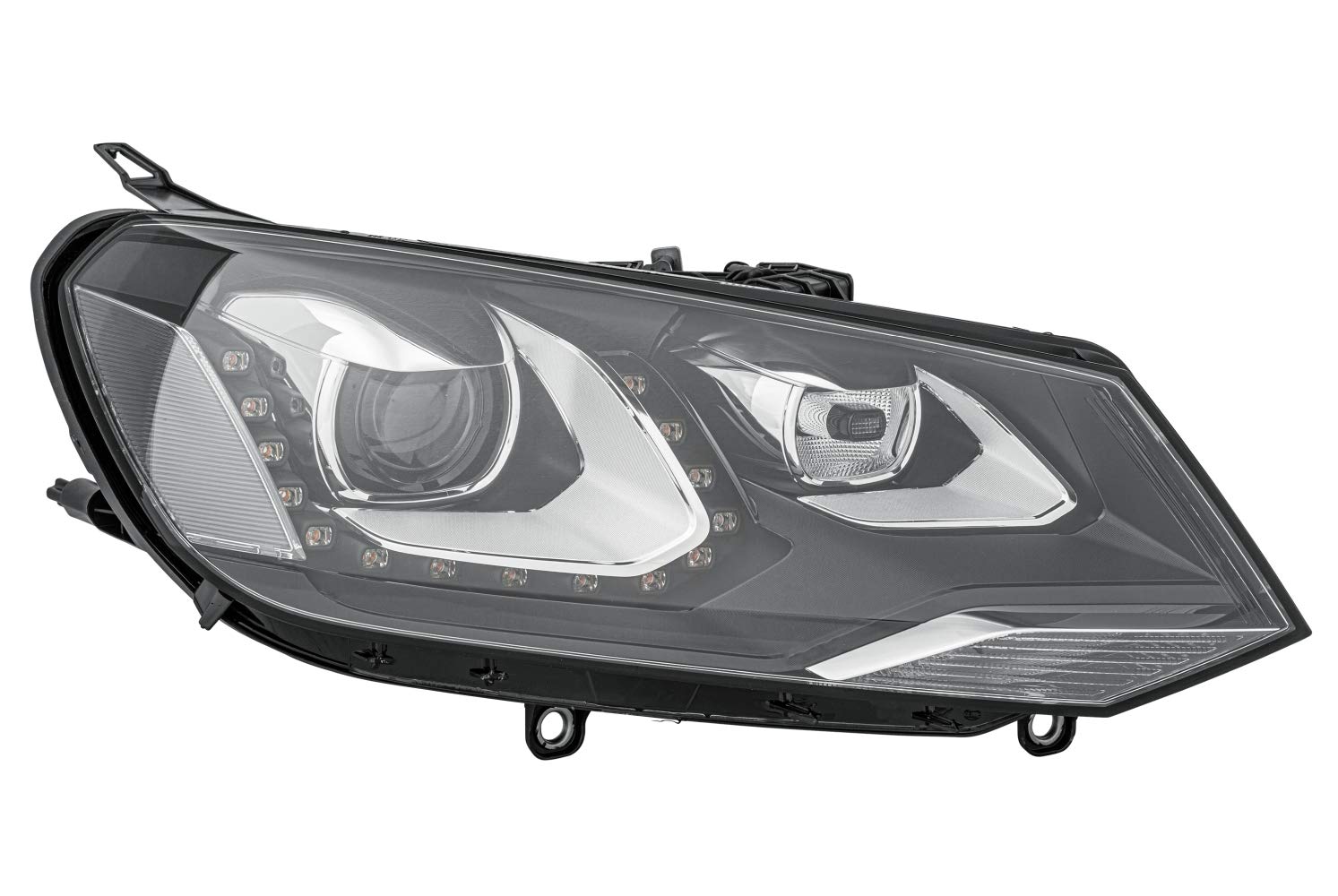 HELLA 1ZT 010 328-021 Bi-Xenon/LED Scheinwerfer - für u.a. VW Touareg (7P5, 7P6) - CCC/ECE - für Rechtsverkehr - rechts von Hella