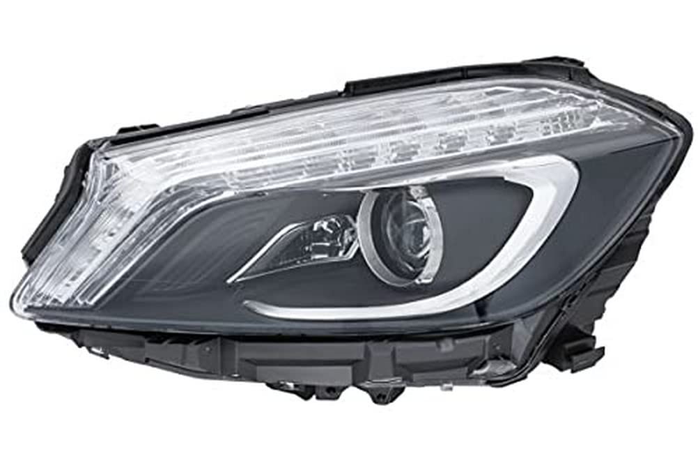 HELLA 1ZT 010 818-471 LED/Bi-Xenon Scheinwerfer - für u.a. Mercedes-Benz A-Class (W176) - ECE/CCC - für Linksverkehr/für Rechtsverkehr - links von Hella