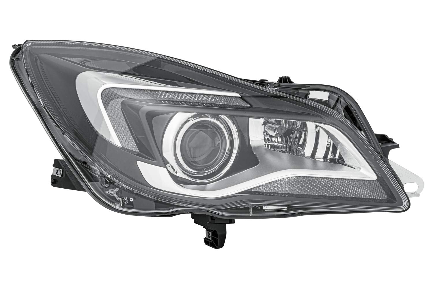 HELLA 1ZT 011 166-721 Bi-Xenon/LED Scheinwerfer - für u.a. Opel Insignia A Sports Tourer (G09) - für Rechtsverkehr - rechts von Hella