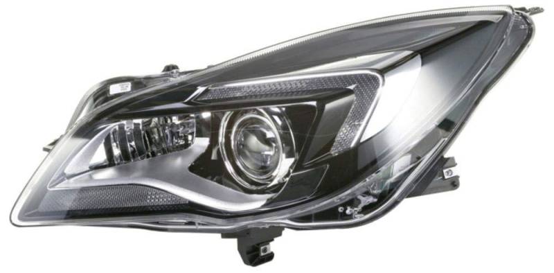 HELLA 1ZT 011 166-731 LED/Bi-Xenon Scheinwerfer - für u.a. Opel Insignia A Sports Tourer (G09) - für Linksverkehr - links von Hella