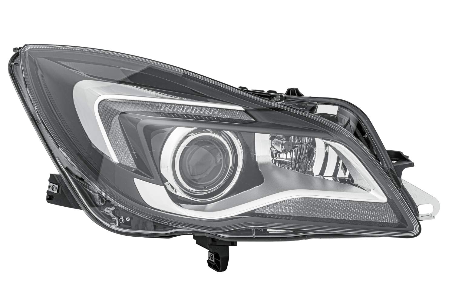 HELLA 1ZT 011 166-741 LED/Bi-Xenon Scheinwerfer - für u.a. Opel Insignia A Sports Tourer (G09) - für Linksverkehr - rechts von Hella