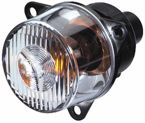 HELLA 2BA 008 221-007 Blinkleuchte - 12/24V - Einbau - Lichtscheibenfarbe: glasklar - links/rechts/vorne - Menge: 20 von Hella