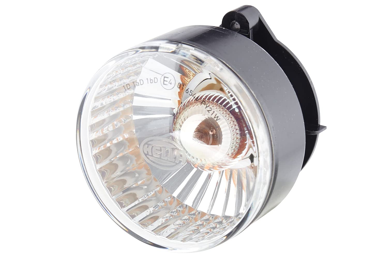 HELLA Blinkleuchte - Halogen - 12V - Einbau/Schraubanschluss - Lichtscheibenfarbe: gelb - vorne - Menge: 1 - 2BA 009 001-201 von Hella