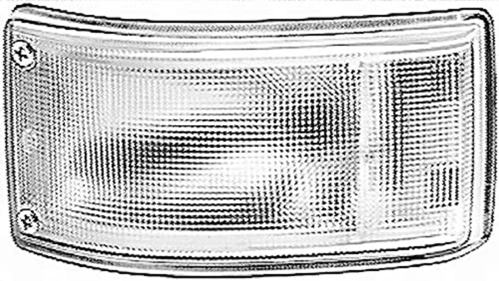 HELLA Blinkleuchte - Halogen - 12V / 24V - Einbau/Schraubanschluss - Lichtscheibenfarbe: glasklar - Stecker: Flachstecker - vorne/rechts/links - Menge: 10 - 2BE 004 119-021 von HELLA