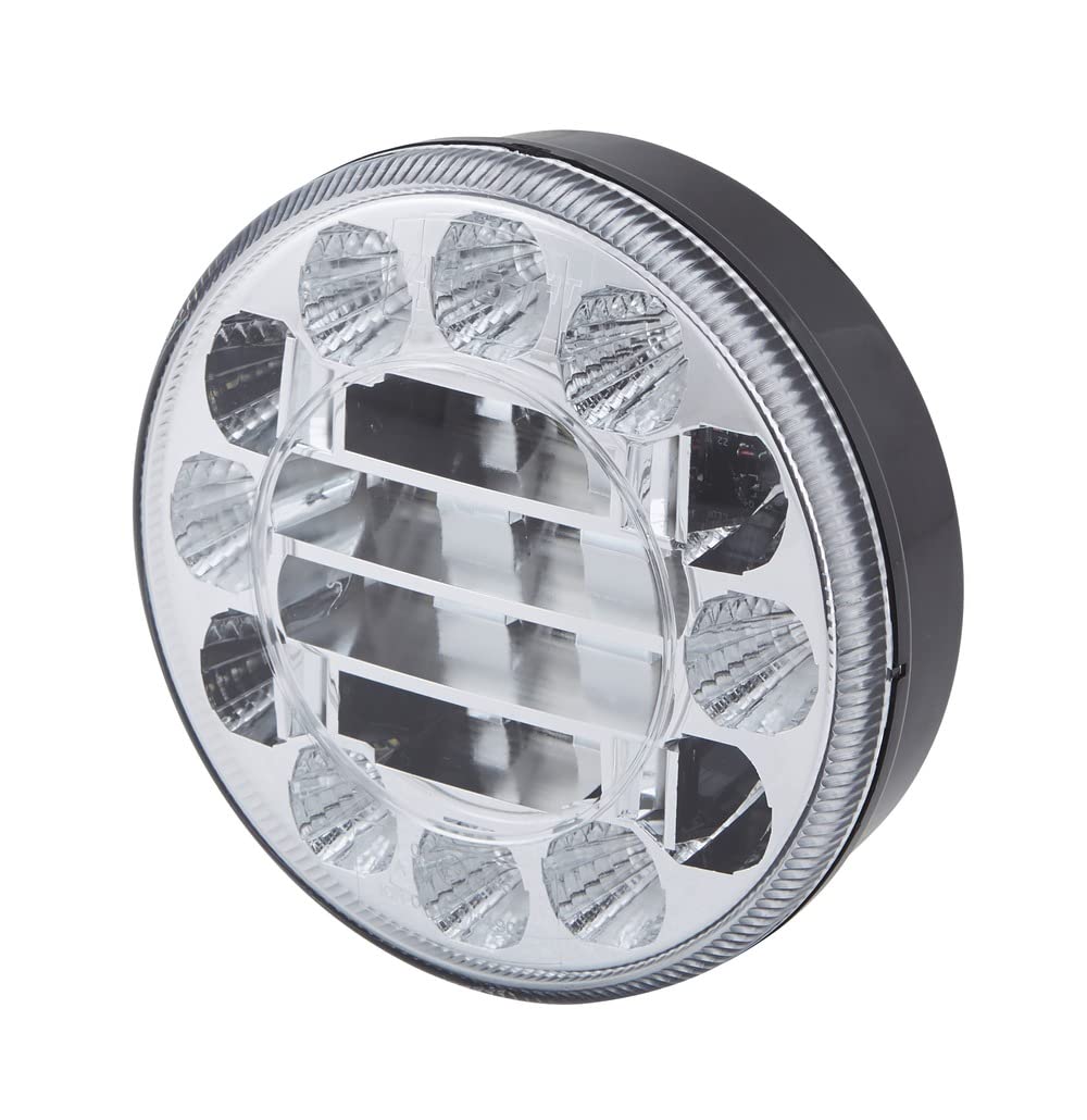 HELLA VALUEFIT Blinkleuchte - LED - 12V / 24V - Anbau/geschraubt - Stecker: offene Kabelenden - vorne - Menge: 1 - 2BE 357 027-061 von Hella