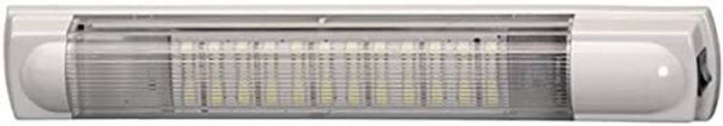 HELLA Innenraumleuchte - LED - 12V / 24V - 4.8W - 4000K - Anbau - Lichtscheibenfarbe: glasklar - Innenraum - Menge: 1 - 2JA 007 373-161 von Hella