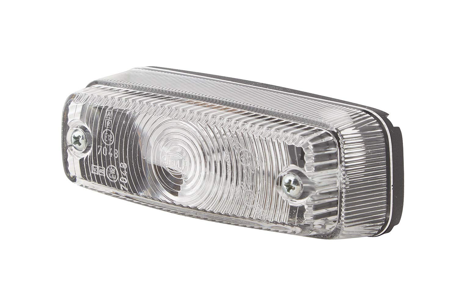 HELLA 2PF 997 027-011 Positionsleuchte - Begrenzungsleuchte - Anhänger - Wohnwagen - Halogen - 12/24V - Anbau/geschraubt - Lichtscheibenfarbe: glasklar - links/rechts - Menge: 1 von Hella