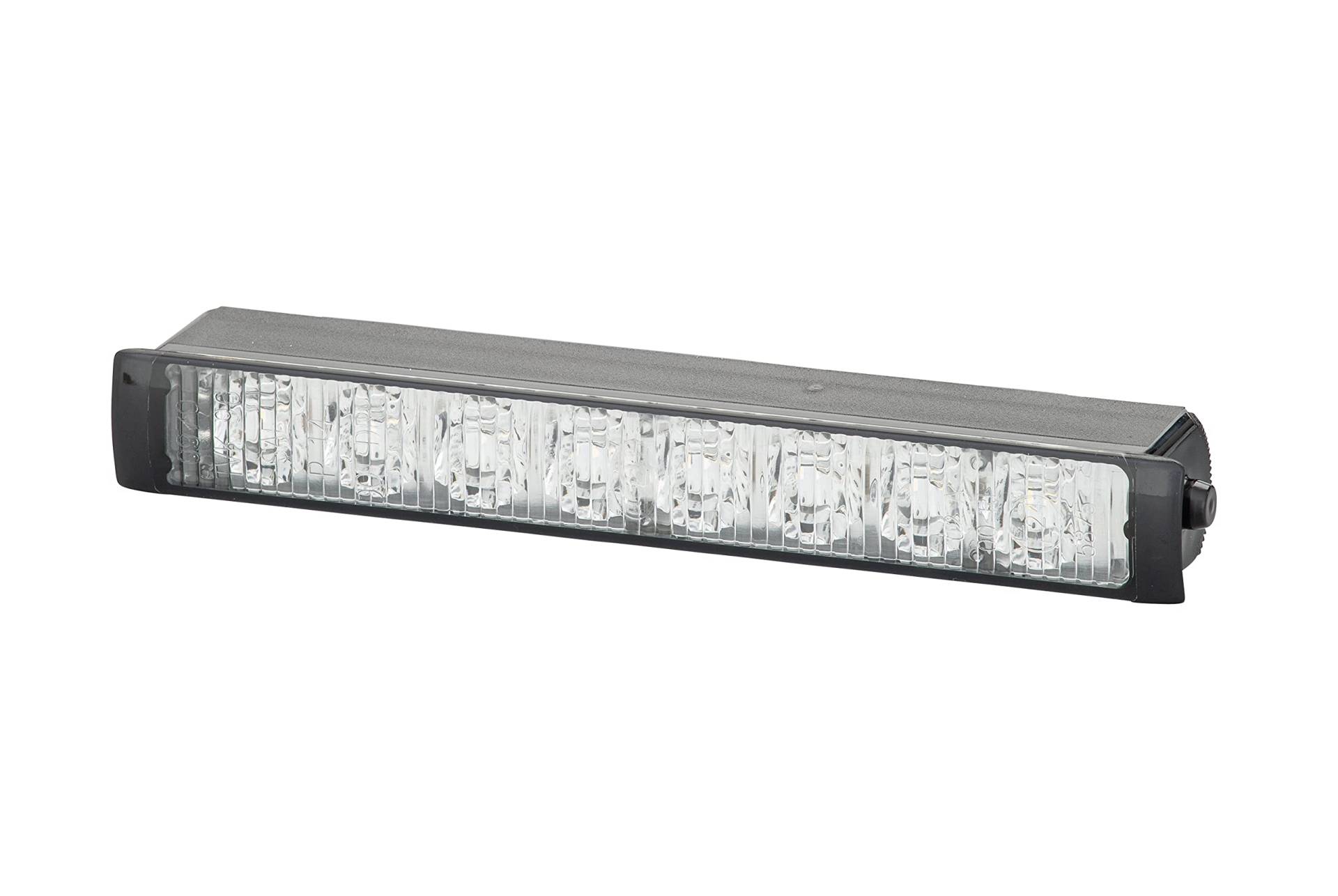 HELLA LED Tagfahrleuchte - LEDayLine Zero - 12V - gerade - glasklar - Kabel: 2500mm - beidseitig - Menge: 1 - 2PT 980 970-021 von Hella