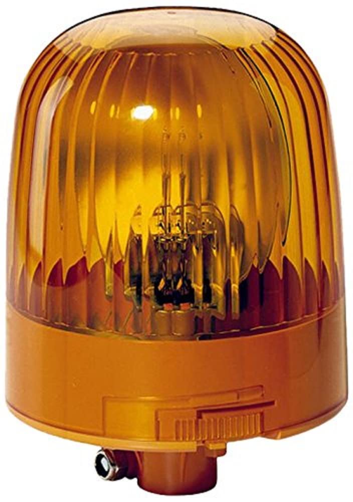 HELLA Rundumleuchte - Halogen Warnleuchte - KL Junior - 24V - gelb - Rohrstutzen - 2RL 007 551-011 von Hella