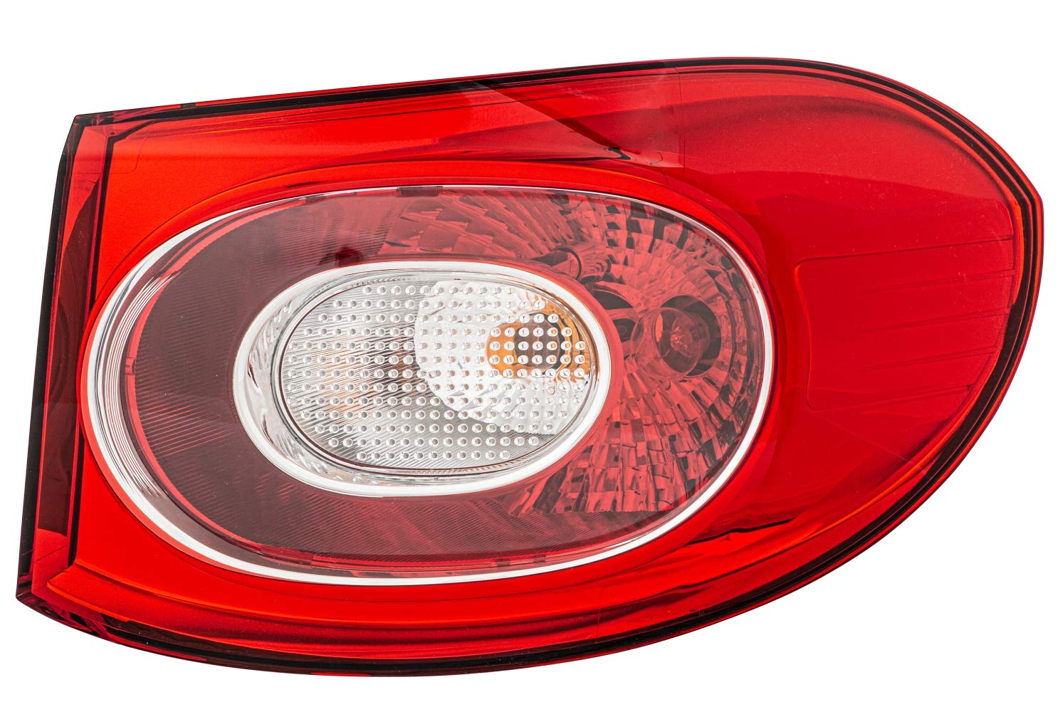 HELLA 2SD 009 691-101 Heckleuchte - Glühlampe - weiß/rot - äusserer Teil - für u.a. VW Tiguan (5N_) - rechts von Hella