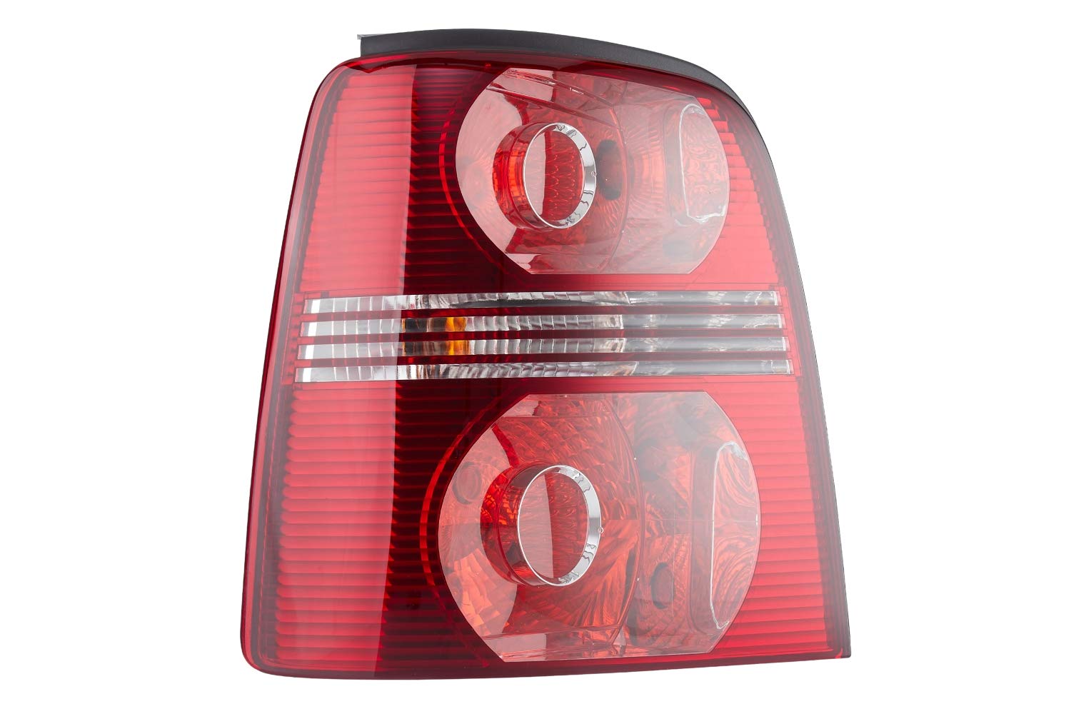 HELLA 2SK 009 477-051 Heckleuchte - Glühlampe - glasklar/rot - für u.a. VW Touran (1T1, 1T2) - ECE/CCC - links von Hella