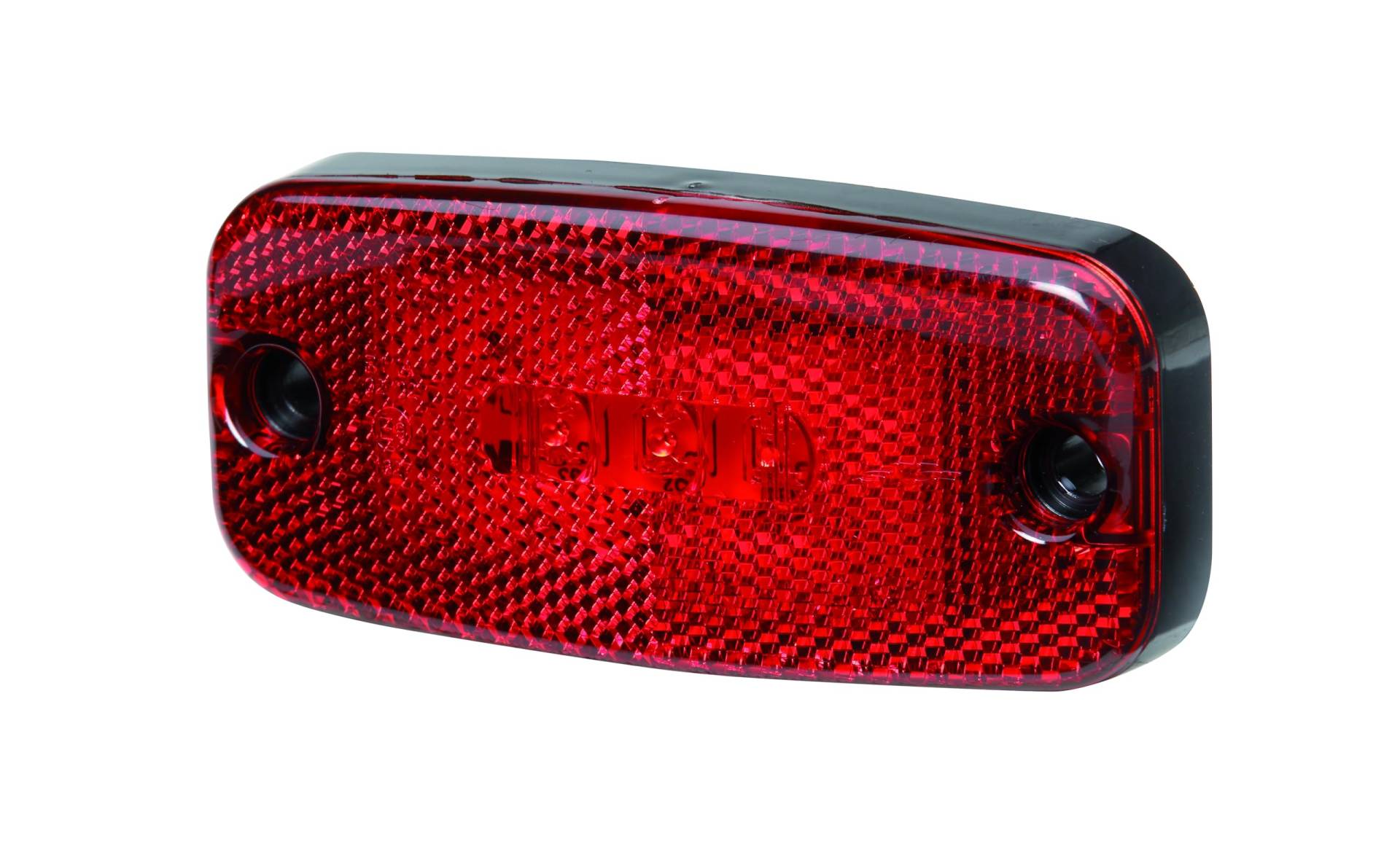 HELLA VALUEFIT Schlussleuchte - LED - Anhänger Beleuchtung - 12V / 24V - Anbau - Lichtscheibenfarbe: rot - Kabel: 480mm - Stecker: offene Kabelenden - links/rechts - Menge: 1 - 2TM 357 008-021 von Hella