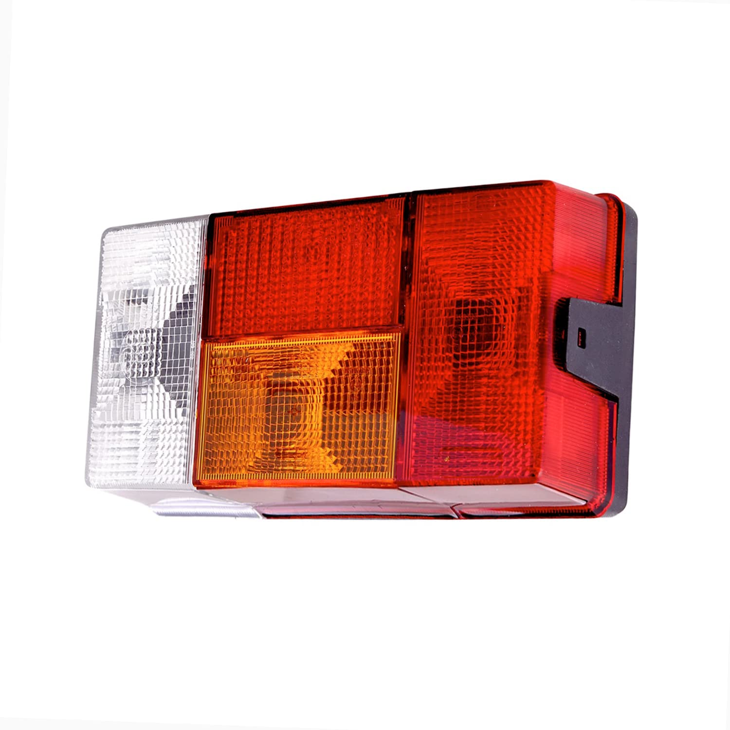 HELLA Rückleuchte - Glühlampe - Anhänger Beleuchtung - 24V / 12V - Anbau - ECE - Lichtscheibenfarbe: rot/gelb - Stecker: Flachstecker - rechts - Menge: 1 - 2VP 006 040-301 von Hella
