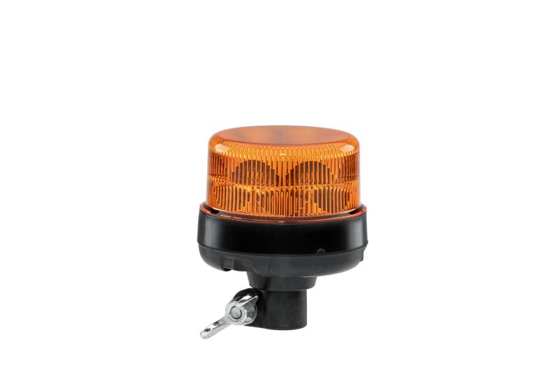 HELLA Rundumleuchte - LED Warnleuchte - Blitzleuchte - K-LED Nano - 12V / 24V - gelb - Rohrstutzen, flexibel - Menge: 1 - 2XD 066 146-011 von Hella