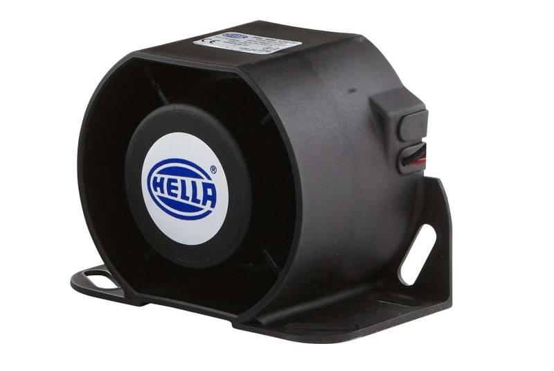 HELLA Rückfahrwarner - 87dB(A) - Frequenzbereich: 1200Hz - geschraubt - Kabel: 159mm - Stecker: offene Kabelenden - Menge: 1 - 3SL 996 139-001 von Hella