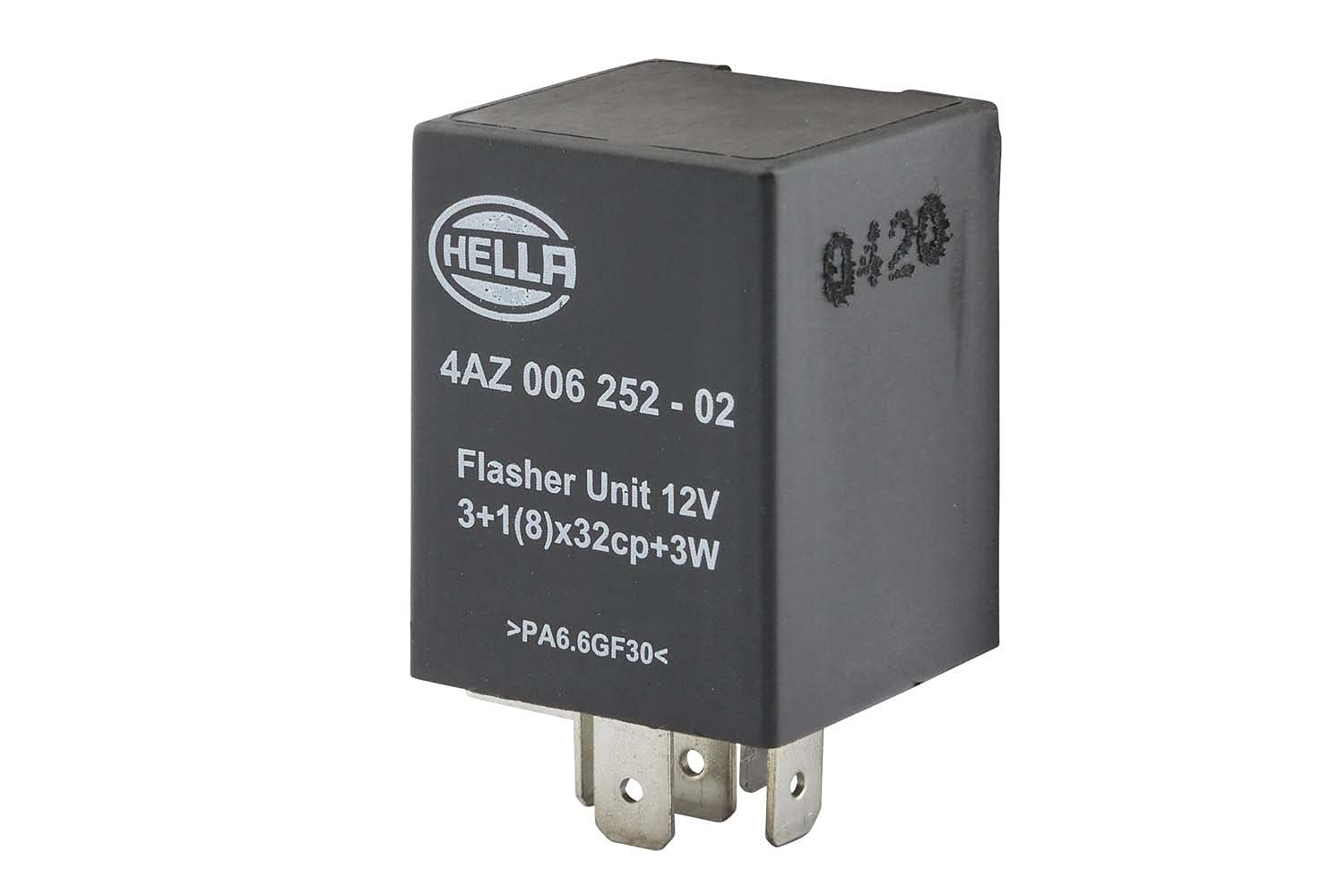 HELLA Blinkgeber - 12V - 6-polig - Anbau/gesteckt - elektrisch - 4AZ 006 252-027 von Hella