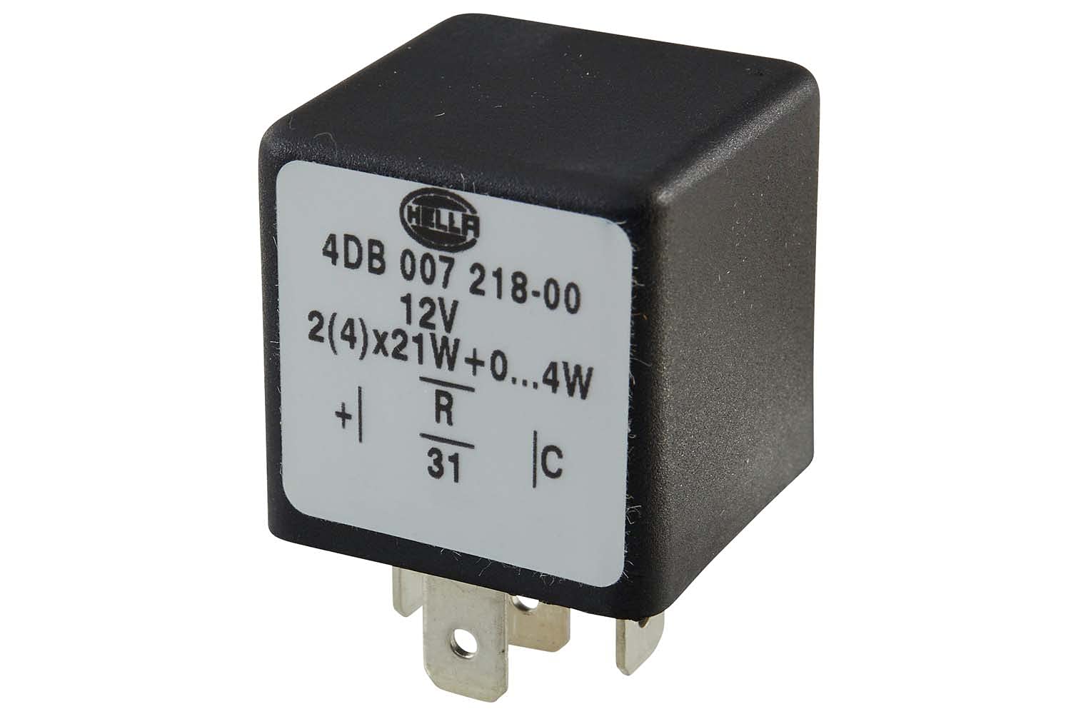 HELLA 4DB 007 218-001 Blinkgeber - 12V - 4-polig - gesteckt - elektronisch von Hella