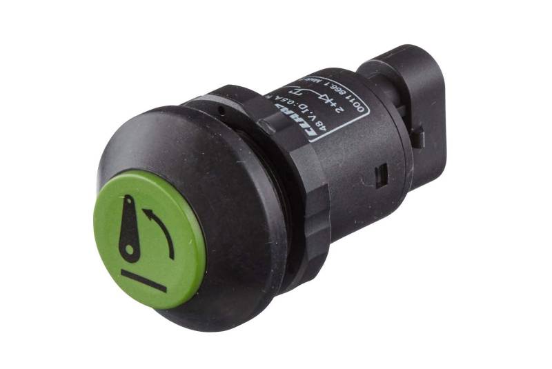 HELLA 6EF 004 406-111 Schalter, Heben (Hubwerk) - 48V - tastend - Bohrung-Ø: 30mm von Hella