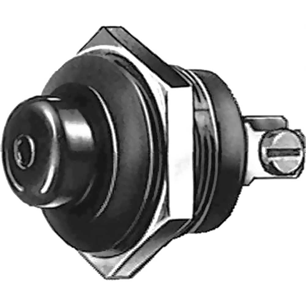 HELLA 6JF 001 571-001 Zünd-/Startschalter - S29 - Druckbetätigung - Anschlussanzahl: 2 - geschraubt - Schließer - Bohrung-Ø: 24mm - Blechdicke: 5mm von Hella