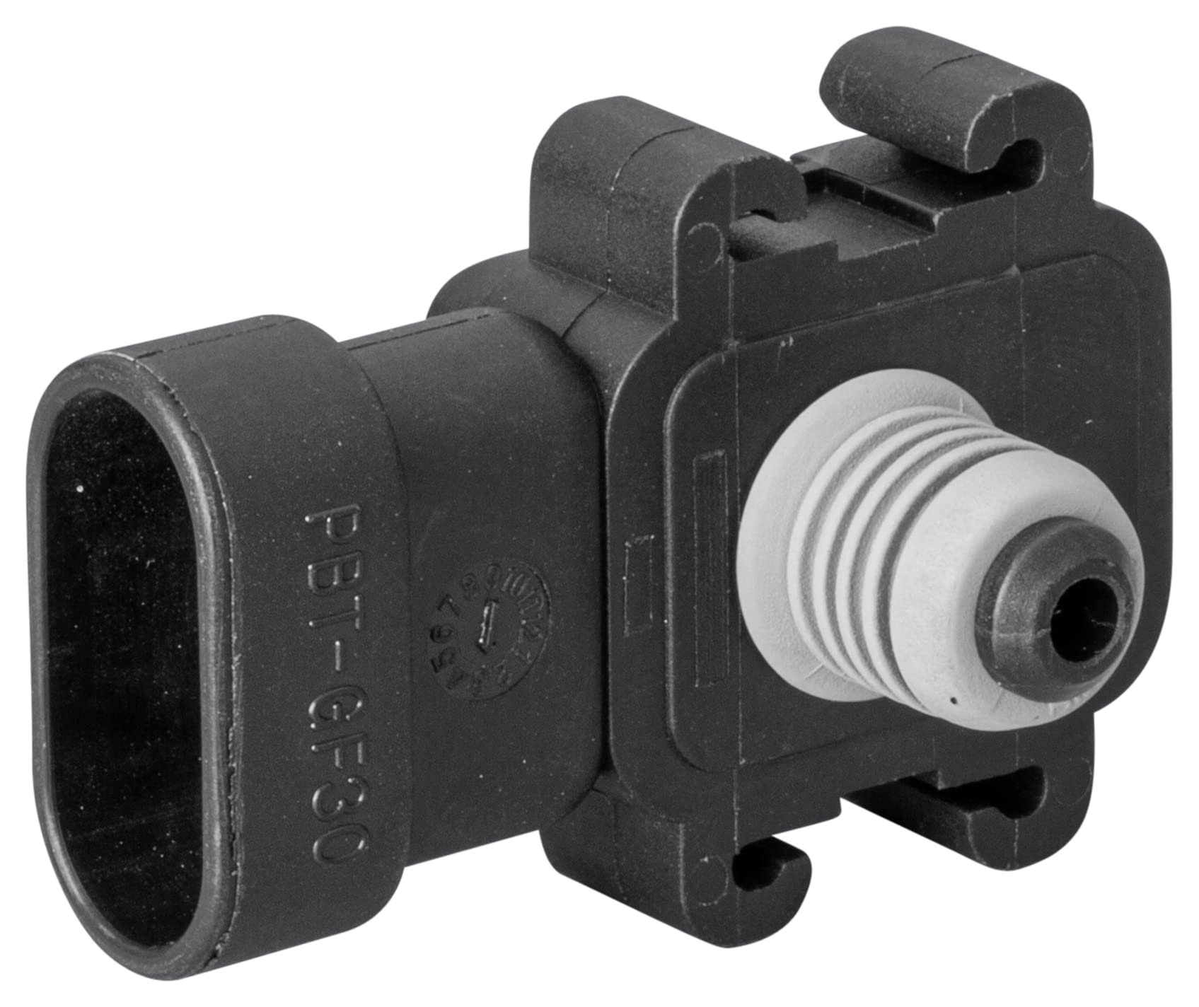 HELLA 6PP 009 400-201 Sensor, Ladedruck - 5V - ohne Kabel von Hella