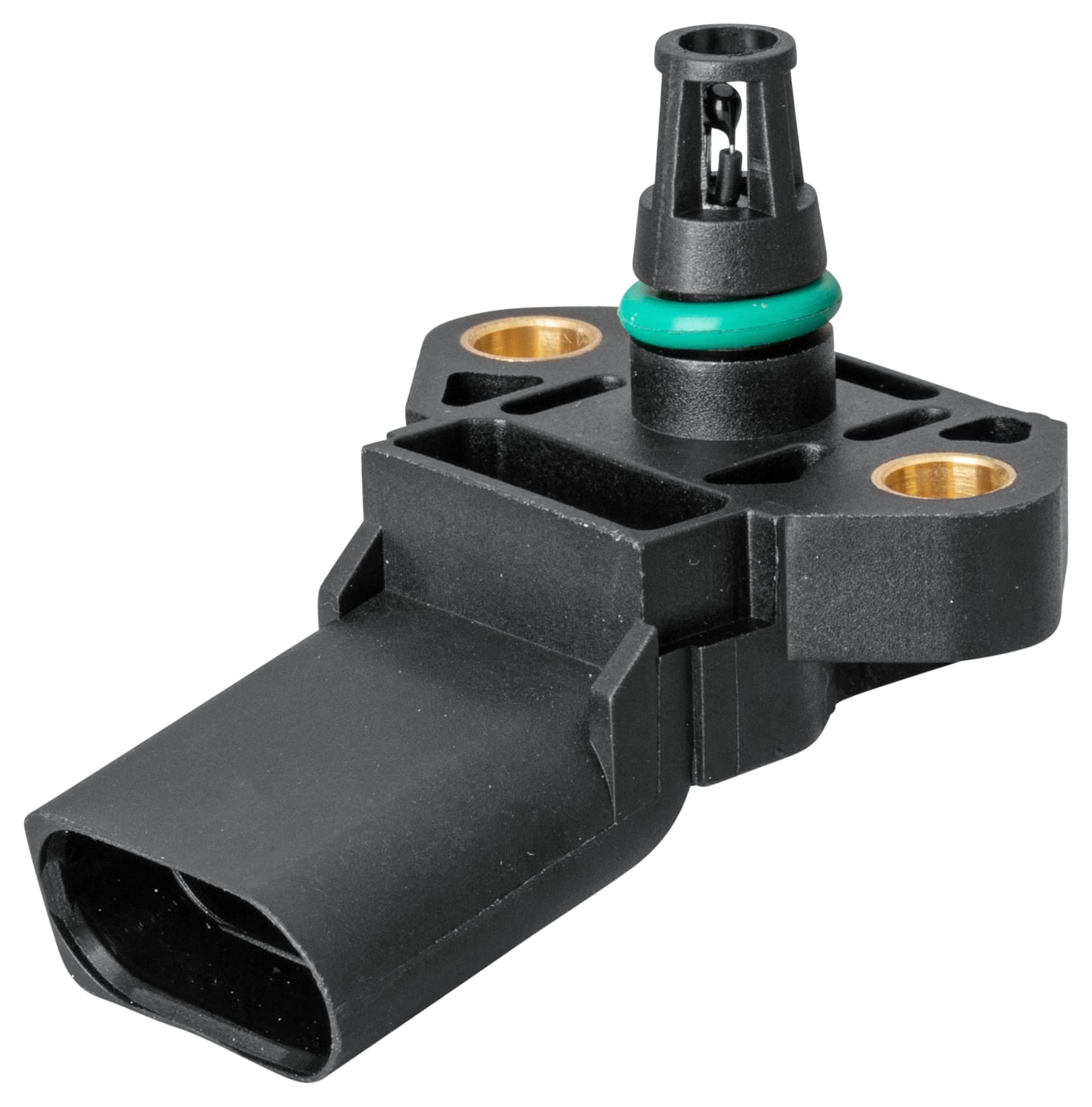 HELLA 6PP 009 400-471 Sensor, Ladedruck - 4-polig - geschraubt von Hella