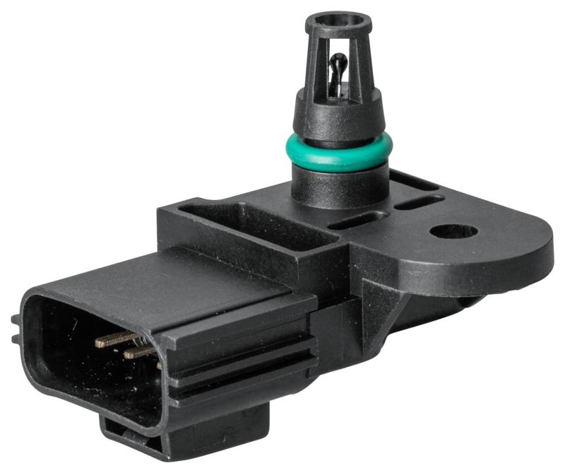 HELLA 6PP 009 400-601 Sensor, Saugrohrdruck - 12V - 4-polig von Hella