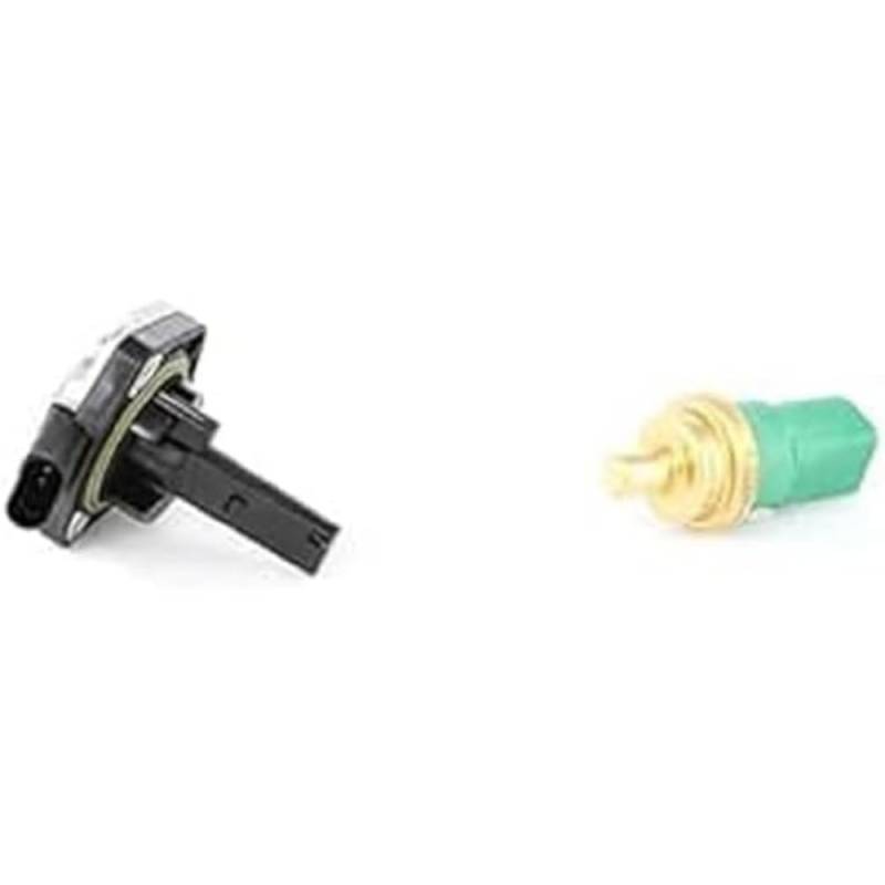 HELLA 6PR 008 079-041 Sensor, Motorölstand - 3-polig - mit Dichtung & 6PT 009 107-141 Sensor, Kühlmitteltemperatur - 12V - gesteckt - mit Dichtung - mit Sicherungsring von Hella