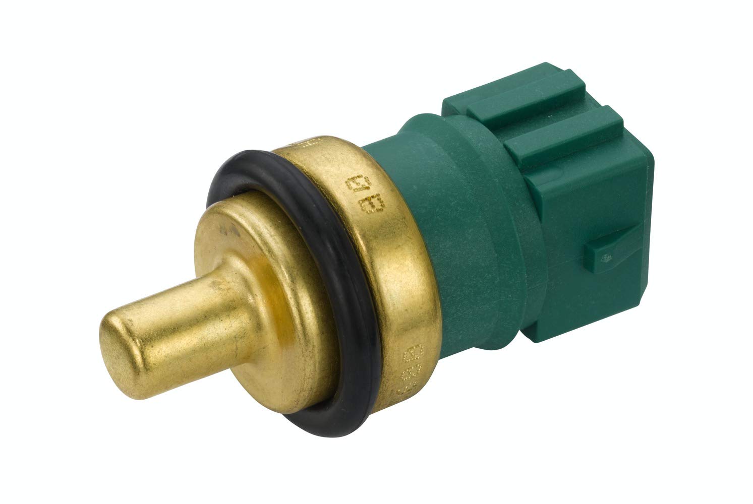 HELLA 6PT 009 107-541 Sensor, Kühlmitteltemperatur - 12V - 4-polig - gesteckt - mit Dichtung - mit Sicherungsring von Hella