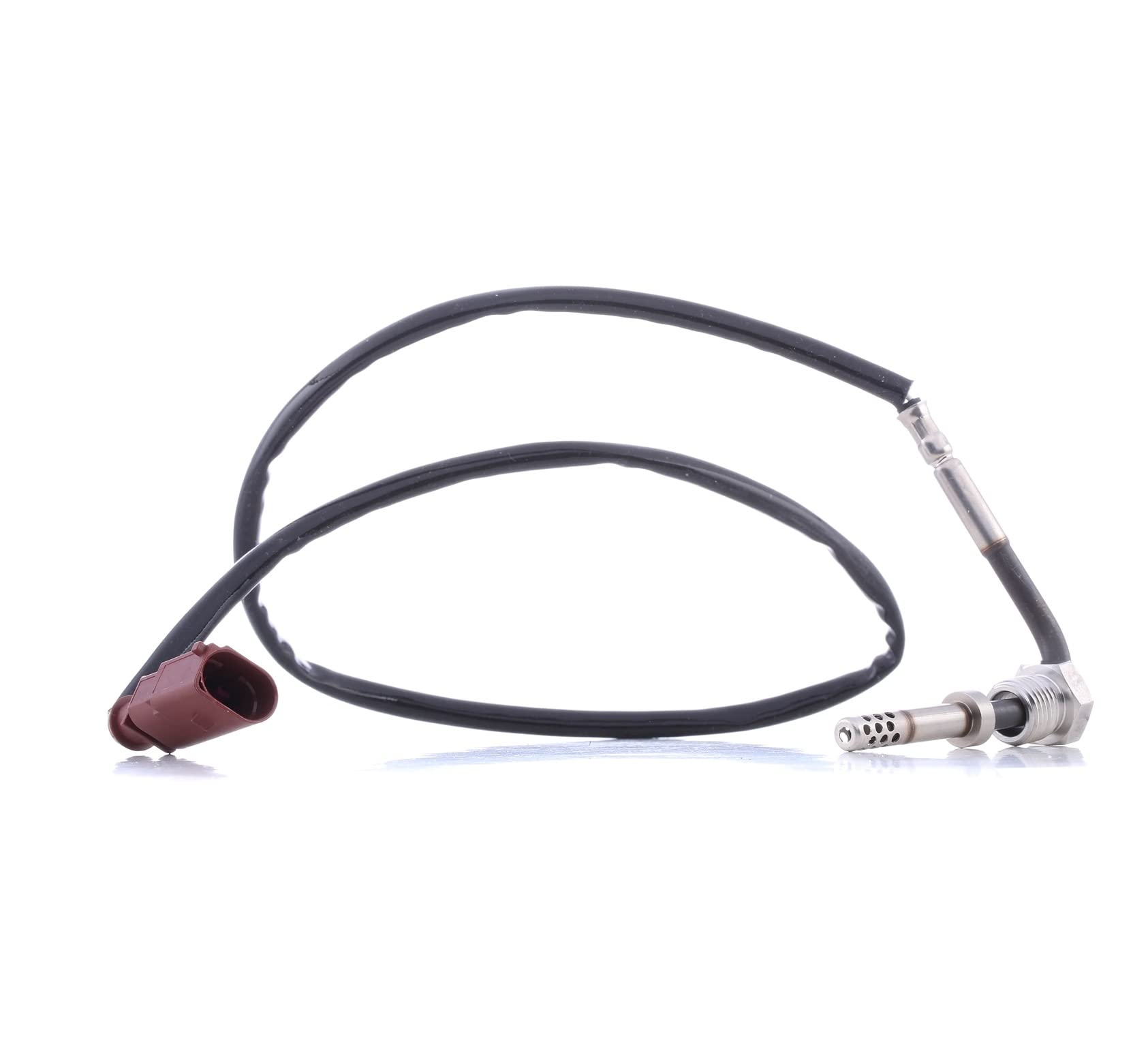 HELLA 6PT 010 376-111 Sensor, Abgastemperatur - 2-polig - geschraubt - Kabel: 595mm von Hella