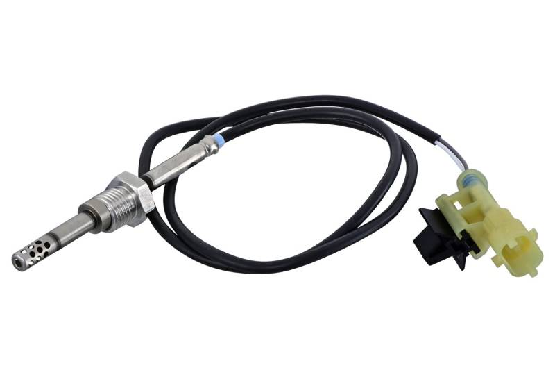 HELLA 6PT 010 376-461 Sensor, Abgastemperatur - 2-polig - geschraubt - Kabel: 670mm von Hella