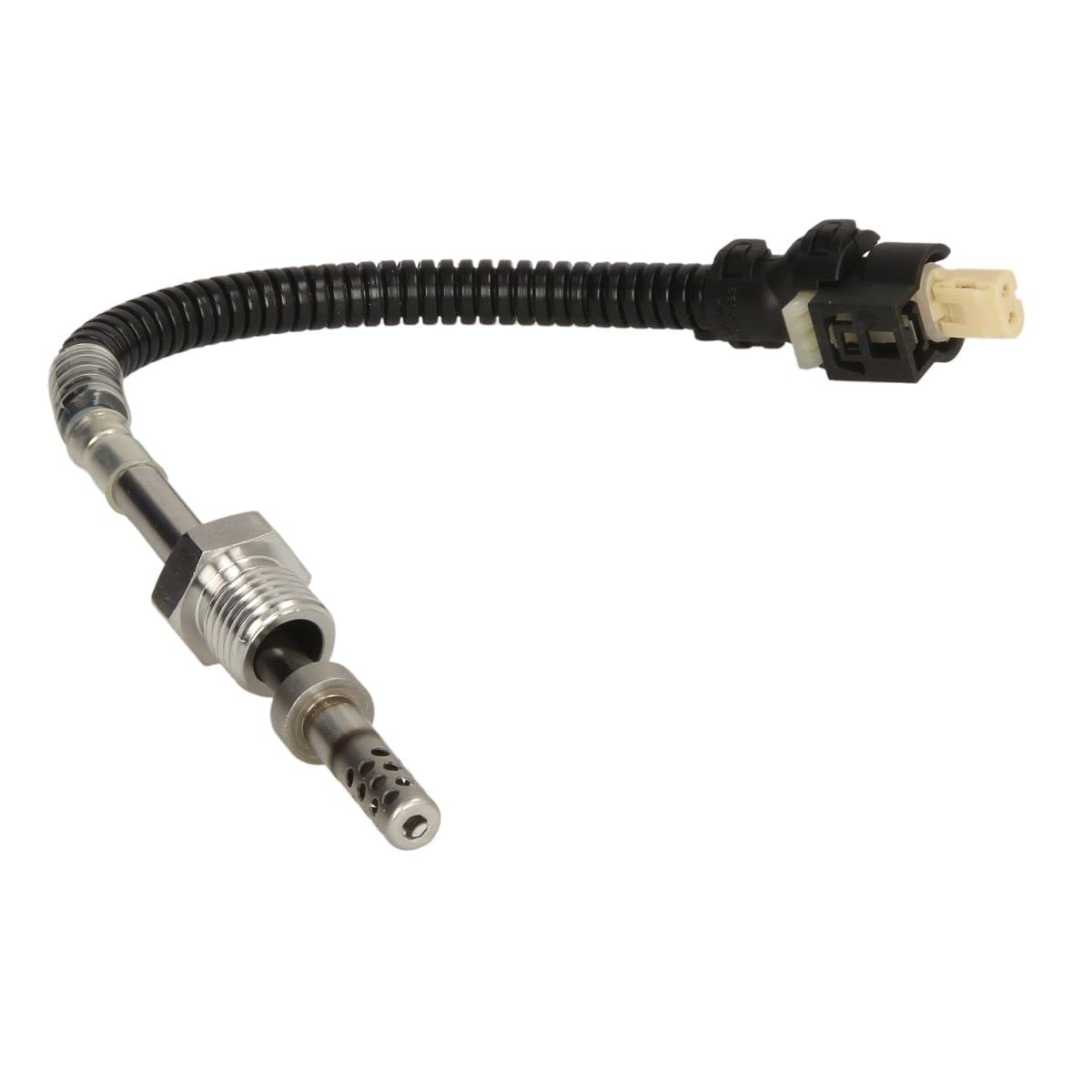 HELLA 6PT 358 181-221 Sensor, Abgastemperatur - 2-polig - geschraubt - Kabel: 120mm von Hella