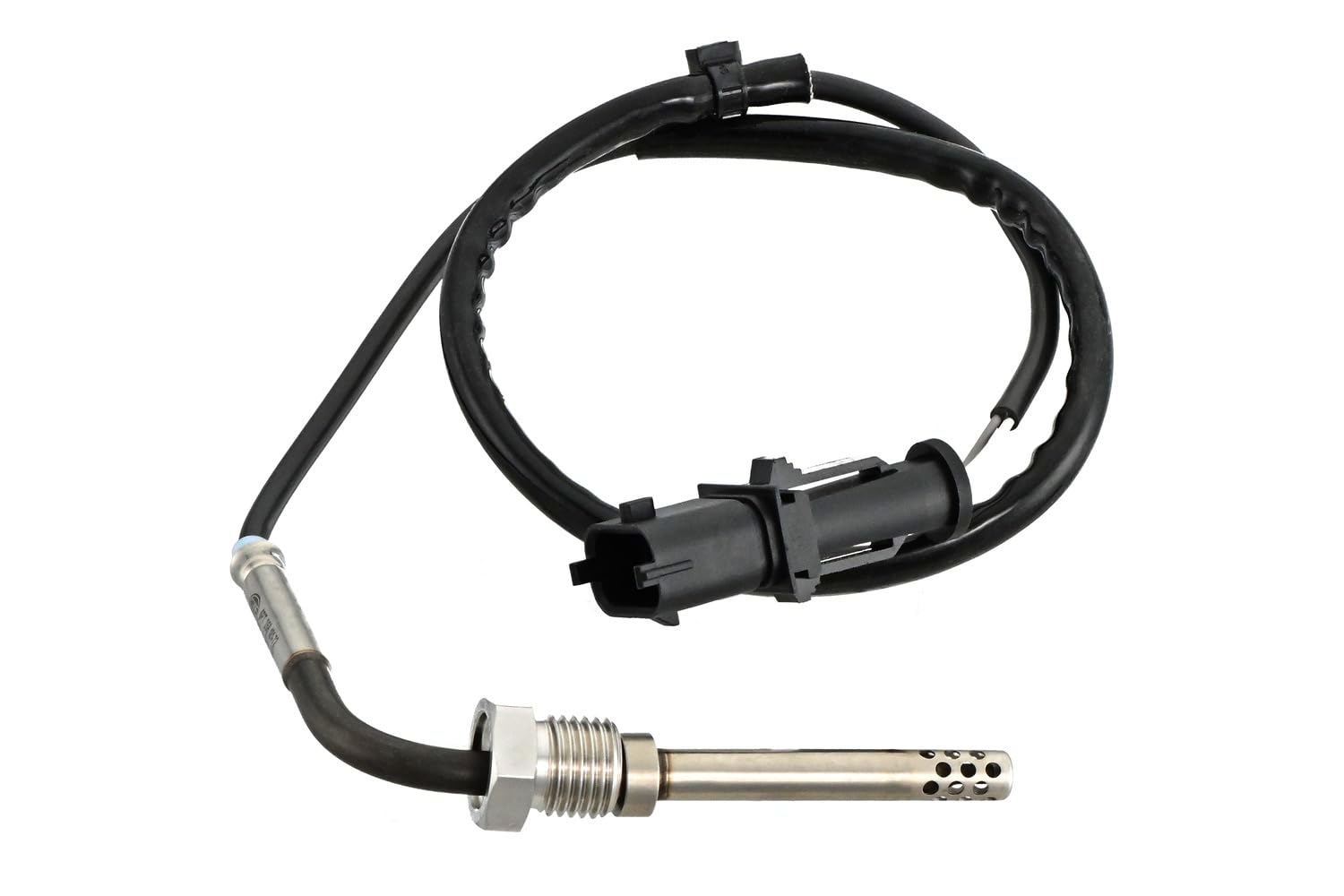 HELLA 6PT 358 181-721 Sensor, Abgastemperatur - 2-polig - geschraubt - Kabel: 505mm von Hella