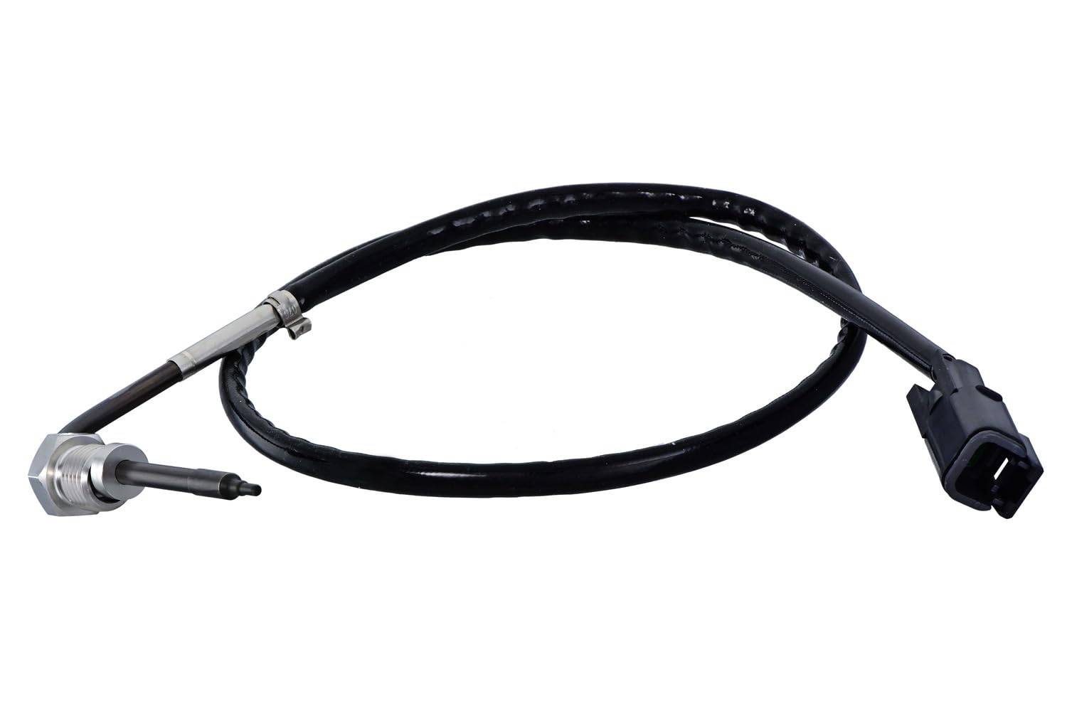 HELLA 6PT 358 181-881 Sensor, Abgastemperatur - 2-polig - geschraubt - Kabel: 605mm von Hella