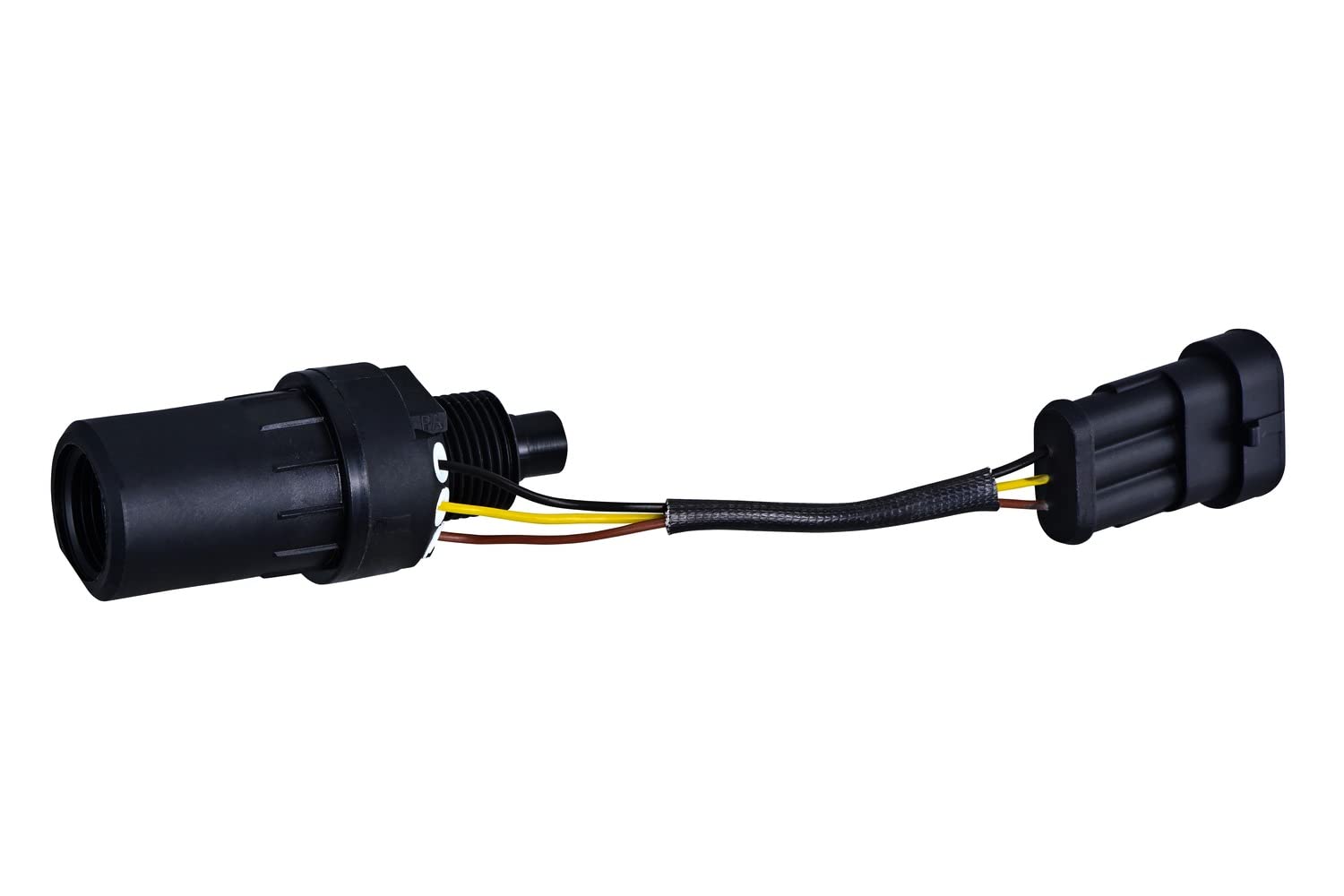 HELLA 6PU 009 145-381 Sensor, Geschwindigkeit/Drehzahl - 12V - 3-polig - Schraubring - Kabel: 50mm von Hella