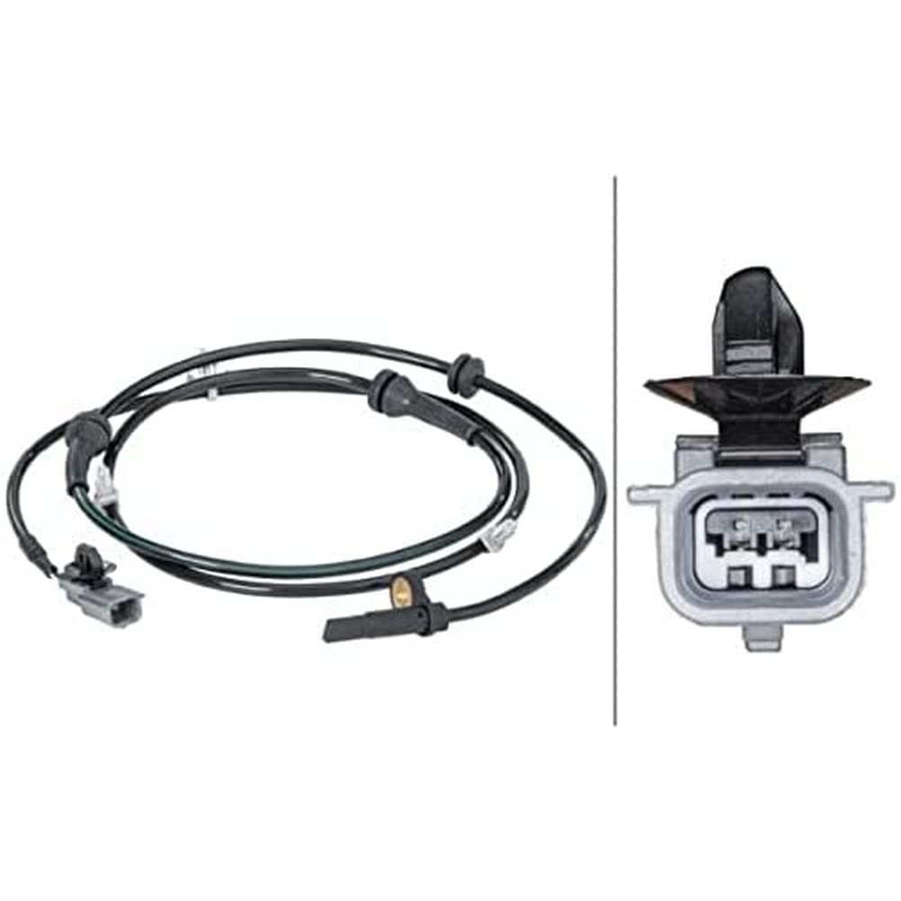 HELLA 6PU 012 679-811 Sensor, Raddrehzahl - 12V - 2-polig - Kabel: 1500mm von Hella