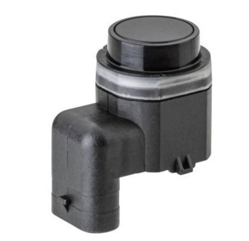 HELLA 6PX 358 141-811 Sensor, Einparkhilfe - 3-polig - gesteckt - überlackierbar - mit Befestigungsring von Hella