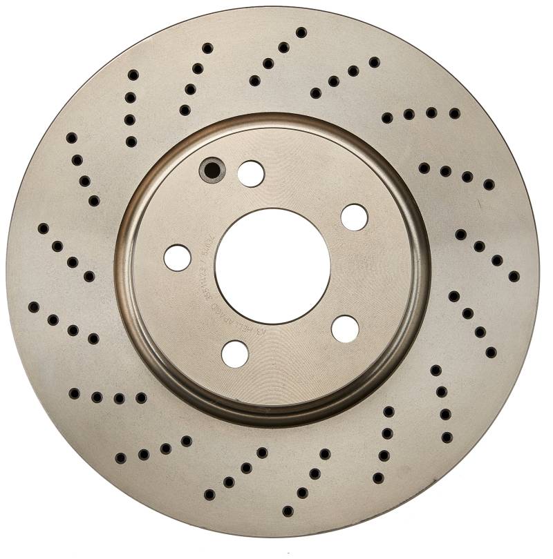 HELLA PAGID 8DD 355 114-231 Bremsscheibe - 54634 - 322mm - 32mm - innenbelüftet/gelocht - für u.a. MERCEDES-BENZ von Hella