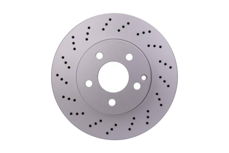 HELLA 8DD 355 114-391 Bremsscheibe - 54650PRO - beschichtet - 295mm - 28mm - innenbelüftet/gelocht - für u.a. MERCEDES-BENZ von Hella