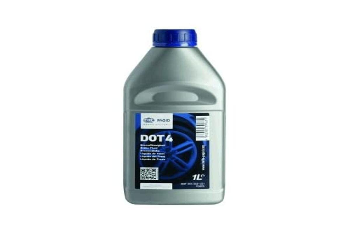 HELLA 8DF 355 360-021 Bremsflüssigkeit 95005 - DOT 4 - Flasche - 1L von Hella