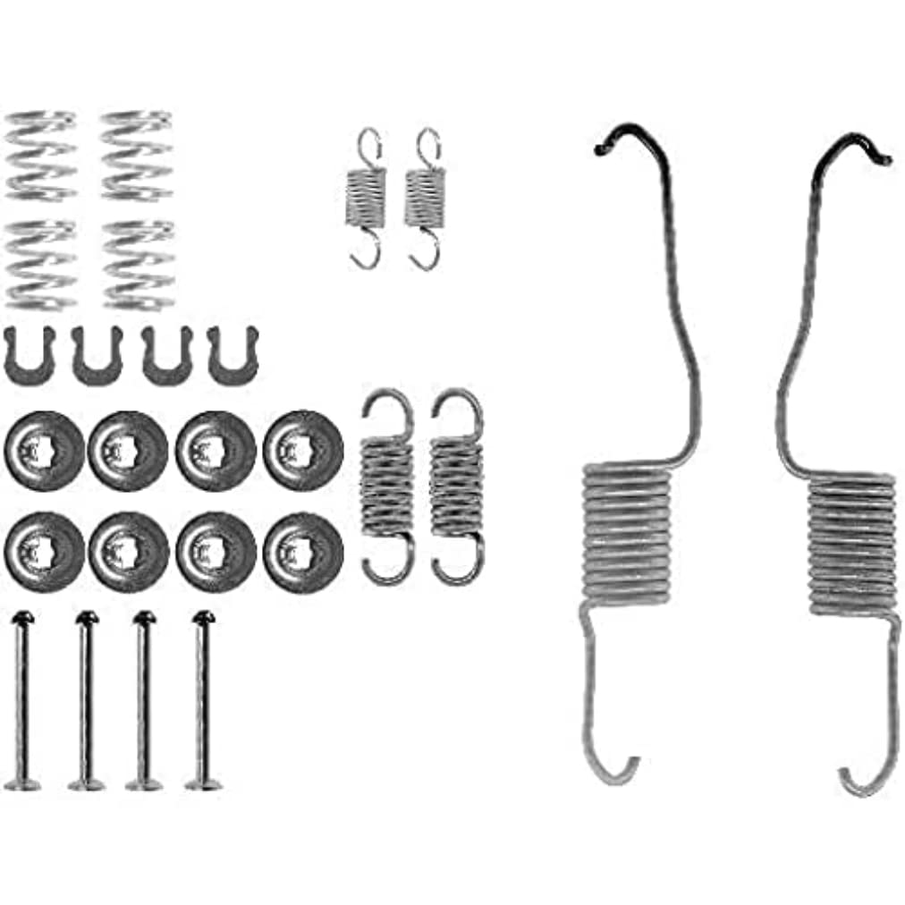 HELLA 8DZ 355 200-161 Zubehörsatz, Bremsbacken - X0056 - Bremssystem: Sumitomo - für u.a. DAIHATSU / PERODUA / TOYOTA von Hella