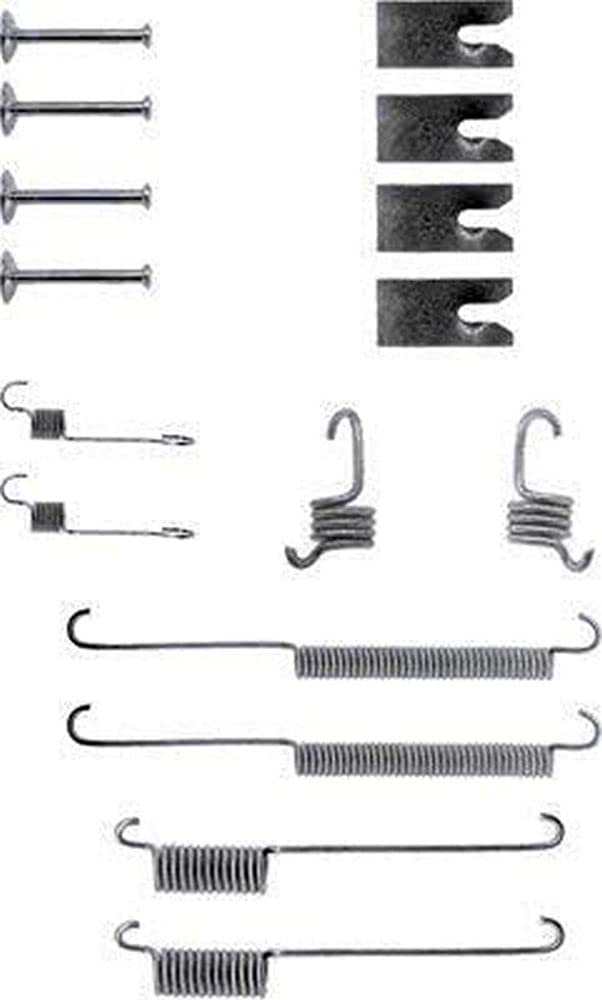 HELLA PAGID 8DZ 355 200-311 Zubehörsatz, Bremsbacken - X0079 - Bremssystem: Lucas - für u.a. FORD / MERCURY von Hella