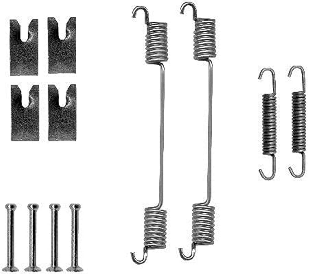 HELLA 8DZ 355 200-751 Zubehörsatz, Bremsbacken - X0131 - Bremssystem: AP Lockheed - für u.a. CITROEN / FIAT / PEUGEOT von Hella