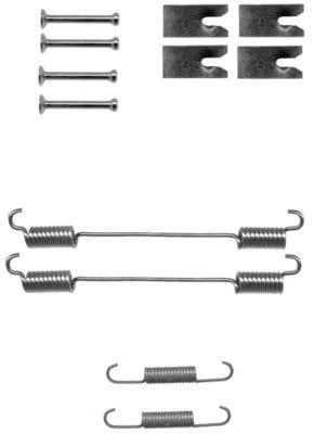 HELLA PAGID 8DZ 355 200-831 Zubehörsatz, Bremsbacken - X0140 - Bremssystem: AP Lockheed - für u.a. FIAT / OPEL / VAUXHALL von Hella