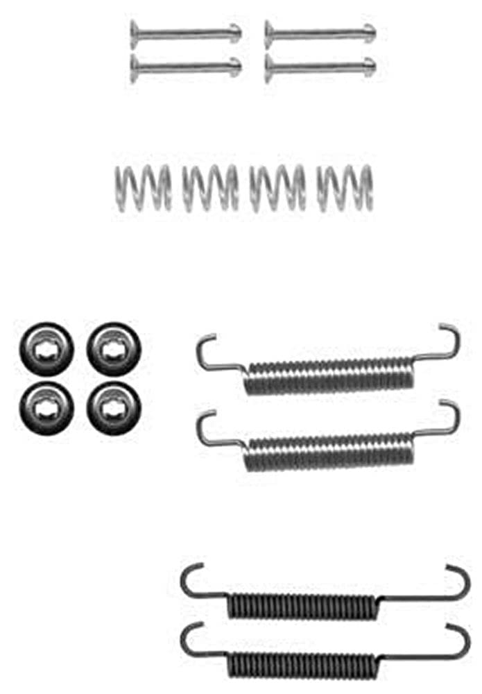 HELLA PAGID 8DZ 355 202-031 Zubehörsatz, Feststellbremsbacken - X0191 - Bremssystem: Mando - für u.a. HYUNDAI / KIA von Hella